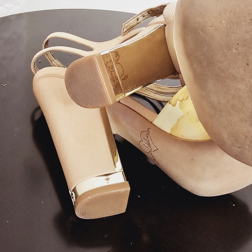 Sam Edelman Shoes Size US 8 Yellow, cream  - Picture 3 of 7